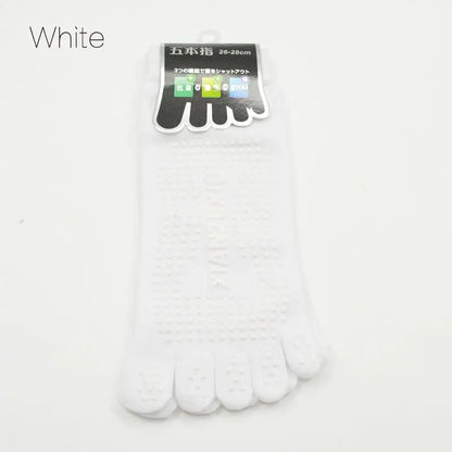 Men Pilates Socks Wholesale  Cotton Breathable Non-Slip Massage Yoga Socks Cotton YOGA Sports Five-finger Socks 5 toe socks
