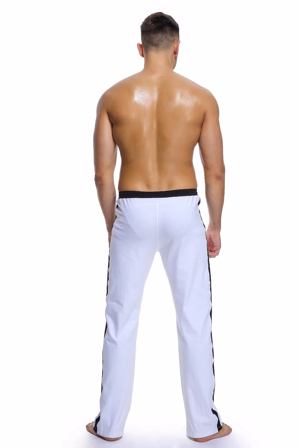 Free shipping New men yoga pants exercise pants fitness home straight running pants clothing custom-made