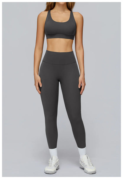 Yoga Bra for Women Hollow Out Beauty Back Gym Top Padded Sports Bra Running Fitness Bras Tight Workout Crop Top Sportswear