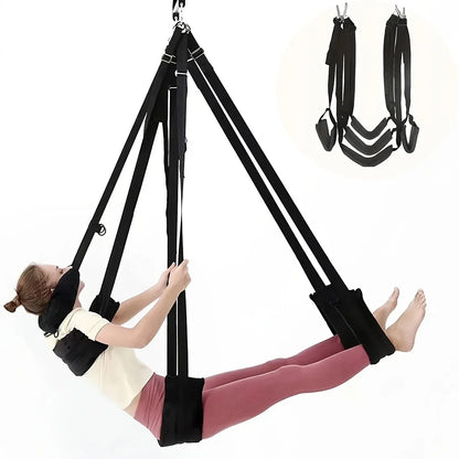 1 Adjustable Yoga Band, Multifunctional Fitness Accessories for Enhanced Flexibility and Home Workouts