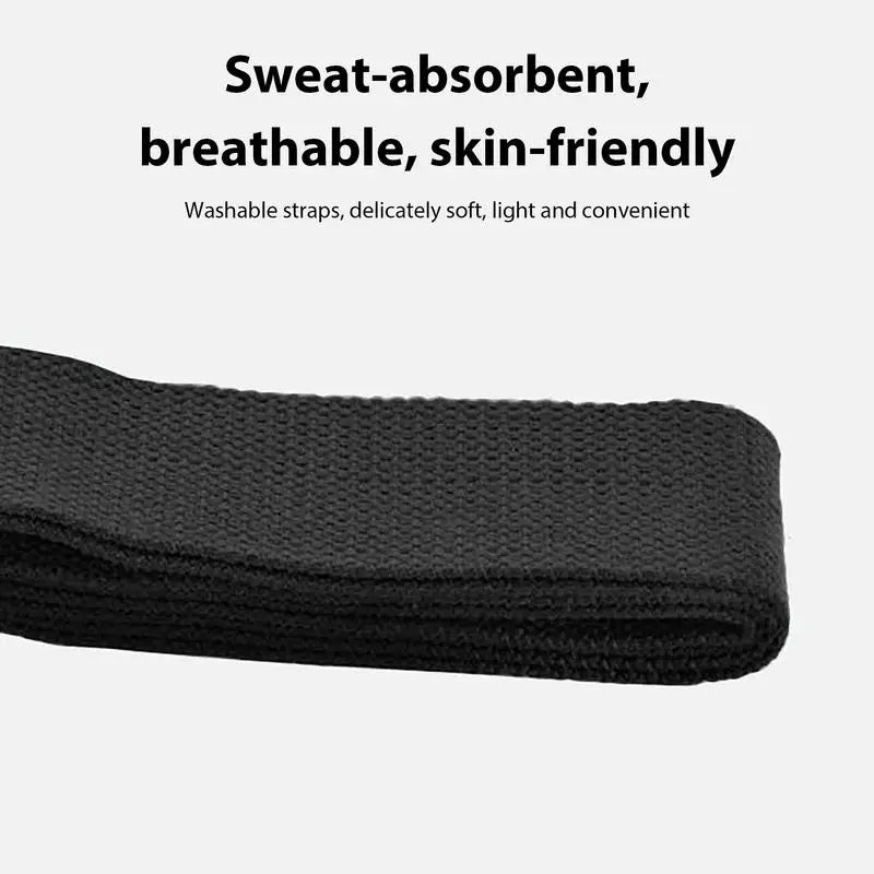 Adjustable Yoga Mat Strap Yoga Mat Bundle Strap Shoulder Straps Sports Stretch Strap Floor Mat Storage Carrying Strap Black