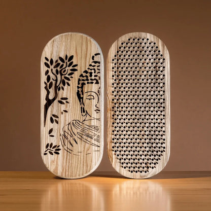 Yoga Acupressure Board & Foot Massager with Smooth Surface, Sturdy Base for Standing Posture Support Portable Yoga Tool for Home