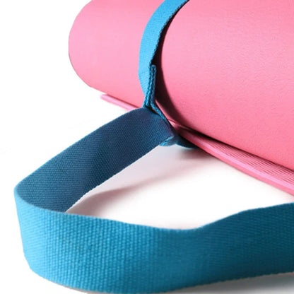 Yoga Mat Carry Belt Strap Adjustable Shoulder Strap for Yoga Mat Sling Pilates Sport Band Exercise Fitness Mat Elastic Yoga Belt