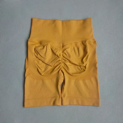 Yoga Shorts Women Sports Shorts Seamless Gym Workout Shorts High Waist Push Up Fitness Sports Shorts Cycling Shorts