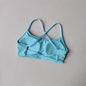 Women's Summer Yoga Apparel: Breathable Underwear, Sports Bra for Running, Push-Up Shaping, and Shock-Proof Top