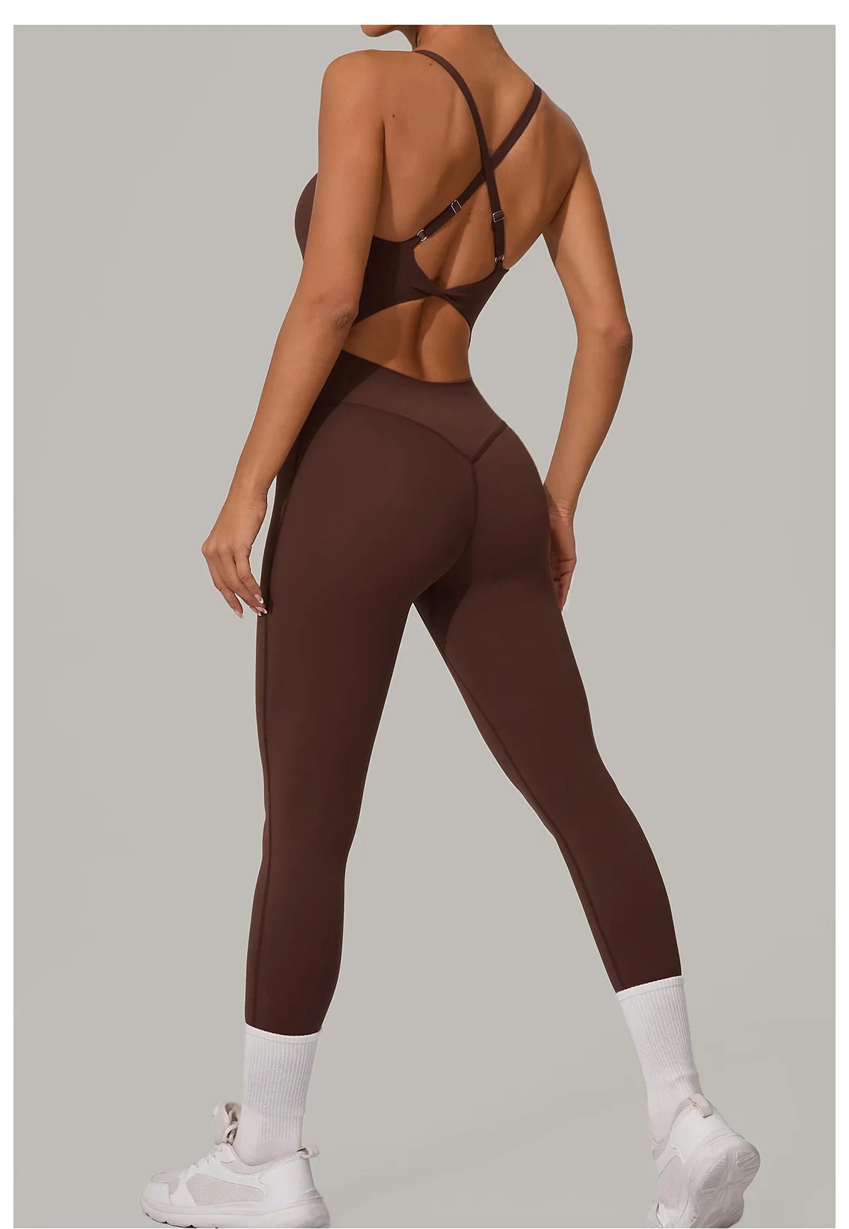 Yoga Set Women Tracksuit  Sports Jumpsuit Sexy Backless One-piece Suit Female Rompers Quick Dry Yoga Clothing Workout Bodysuits