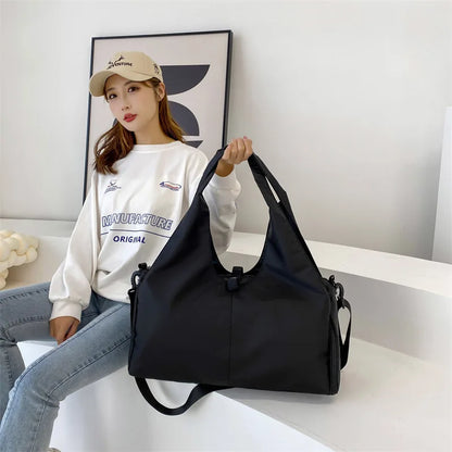 Yoga Mat Gym Bag For Women Sports Handbags Travel Fitness Tote Bag Yoga Swimming Shoulder Bag Large Capacity With Shoulder Strap