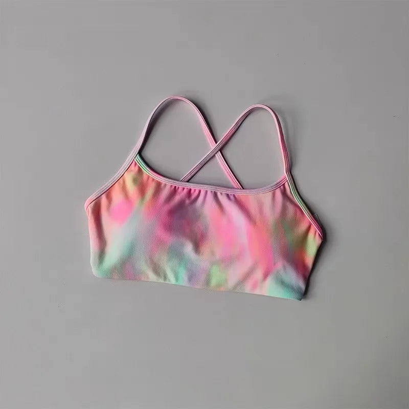 Women's Summer Yoga Apparel: Breathable Underwear, Sports Bra for Running, Push-Up Shaping, and Shock-Proof Top