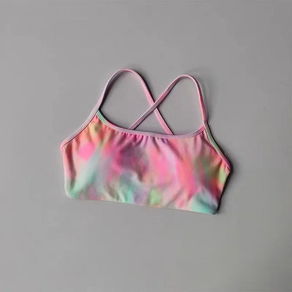 Women's Summer Yoga Apparel: Breathable Underwear, Sports Bra for Running, Push-Up Shaping, and Shock-Proof Top