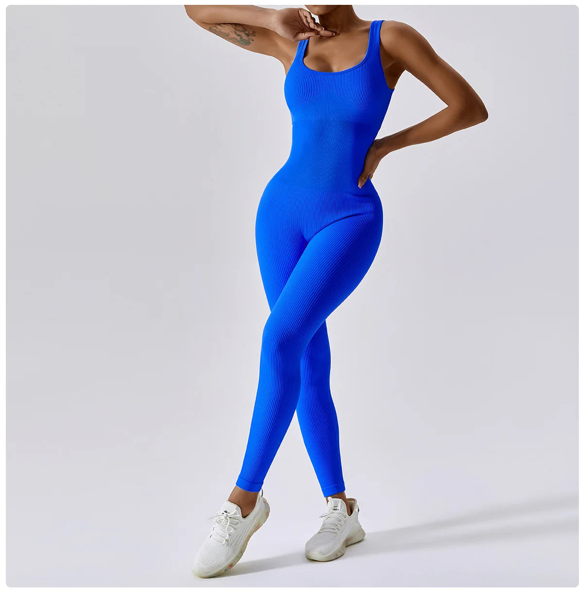 Yoga Set Women One-piece Yoga Suit Women Dance Romper Fitness Bodysuit Workout Siamese Sportswear Seamless Gym Sports Playsuit