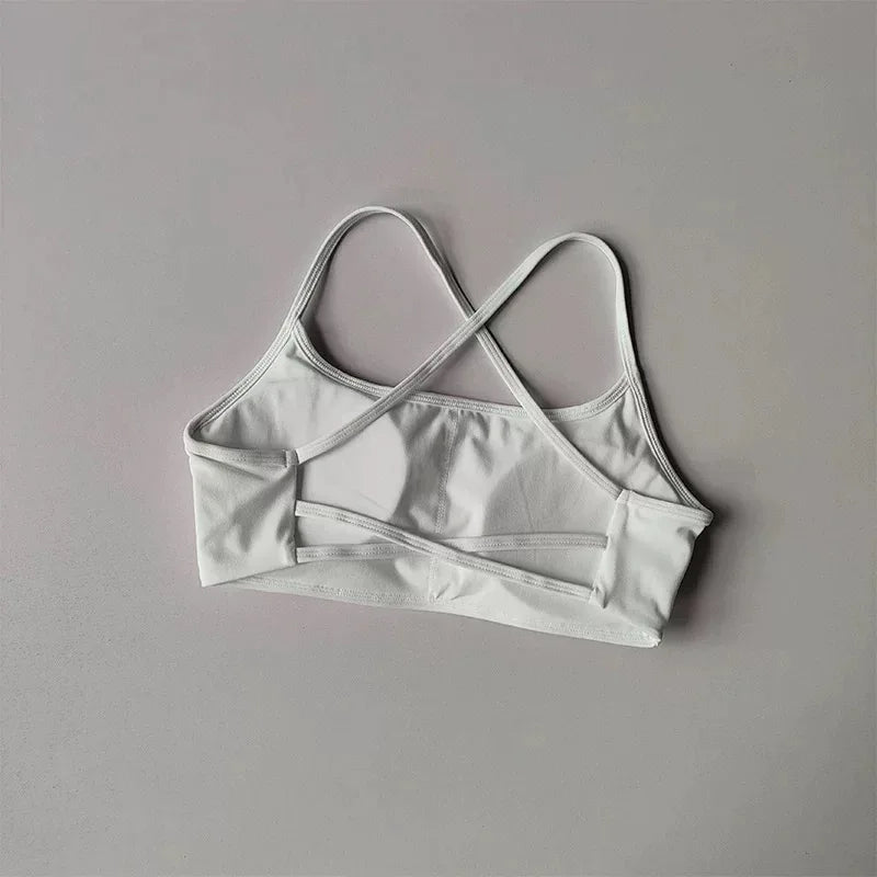Women's Summer Yoga Apparel: Breathable Underwear, Sports Bra for Running, Push-Up Shaping, and Shock-Proof Top