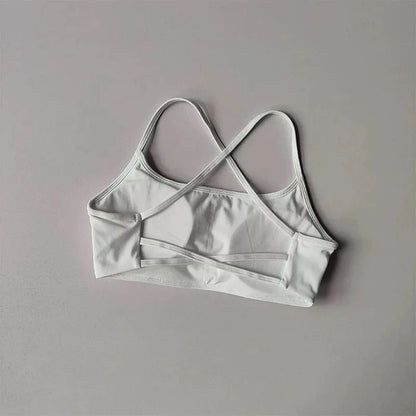 Women's Summer Yoga Apparel: Breathable Underwear, Sports Bra for Running, Push-Up Shaping, and Shock-Proof Top