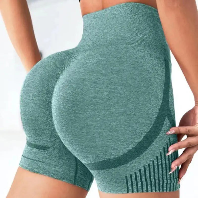 Yoga Shorts For Women  High Waist Workout Shorts Fitness Yoga Lift Butt Fitness Ladies Yoga Gym Running  Sports Short Pants