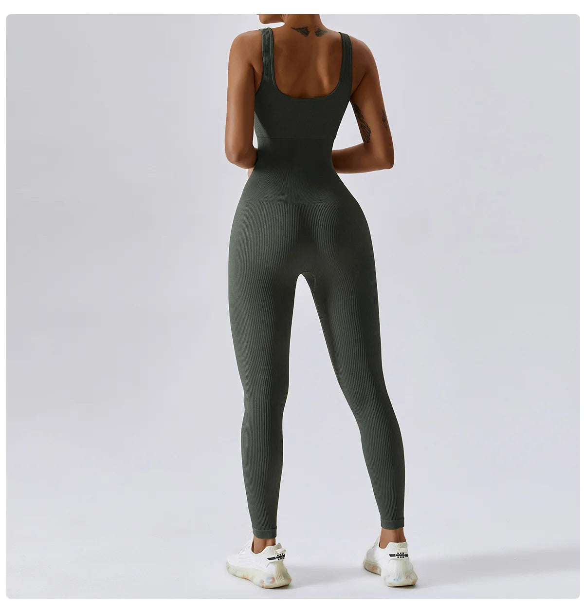 Yoga Set Women One-piece Yoga Suit Women Dance Romper Fitness Bodysuit Workout Siamese Sportswear Seamless Gym Sports Playsuit