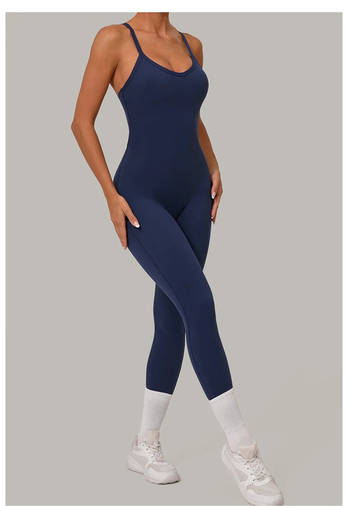 Yoga Set Women Tracksuit  Sports Jumpsuit Sexy Backless One-piece Suit Female Rompers Quick Dry Yoga Clothing Workout Bodysuits