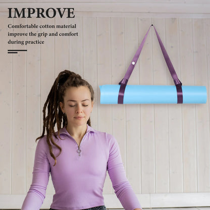 Assist Fitness Carrier Straps Adjustable Yoga Yoga Mat Strapyoga Mat Strap Sling Reusable Holder Stretching