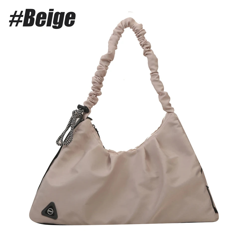 Yoga Gym Bags for Women with Shoes Compartment & Wet Dry Storage Pockets & Adjustable Yoga Mat Holder, Patent Pending