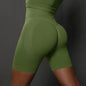 Yoga Shorts Women Sports Shorts Seamless Gym Workout Shorts High Waist Push Up Fitness Sports Shorts Cycling Shorts
