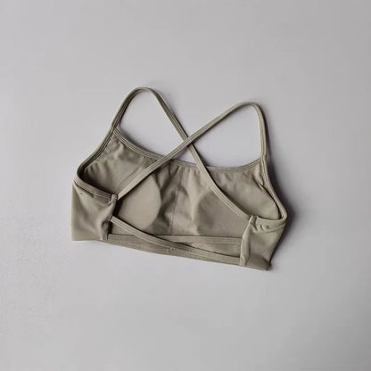 Women's Summer Yoga Apparel: Breathable Underwear, Sports Bra for Running, Push-Up Shaping, and Shock-Proof Top