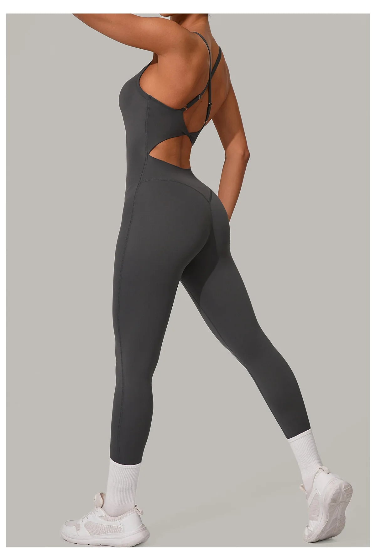 Yoga Set Women Tracksuit  Sports Jumpsuit Sexy Backless One-piece Suit Female Rompers Quick Dry Yoga Clothing Workout Bodysuits