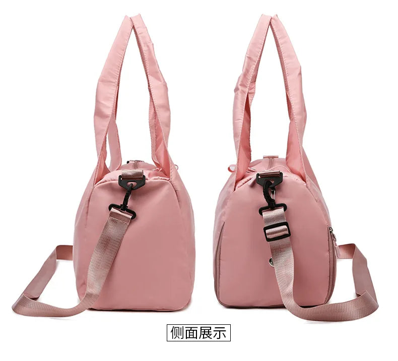 Yoga Mat Gym Bag For Women Sports Handbags Travel Fitness Tote Bag Yoga Swimming Shoulder Bag Large Capacity With Shoulder Strap