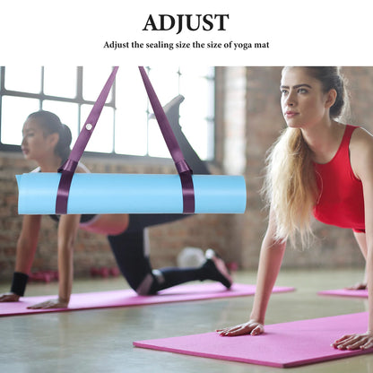 Assist Fitness Carrier Straps Adjustable Yoga Yoga Mat Strapyoga Mat Strap Sling Reusable Holder Stretching