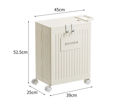 Yoga Mat Folding Storage With Wheels Workout Equipment Corner Storage Organizer Home Yoga Mat Holder Gym Organizer Box