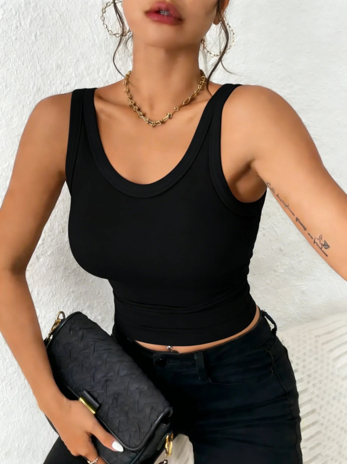 Yoga Woman Summer Y2K Vest Camisole Sexy Elasticity Korean Slim Female Clothing Women Knitted Sport Comfortable Tank Tops