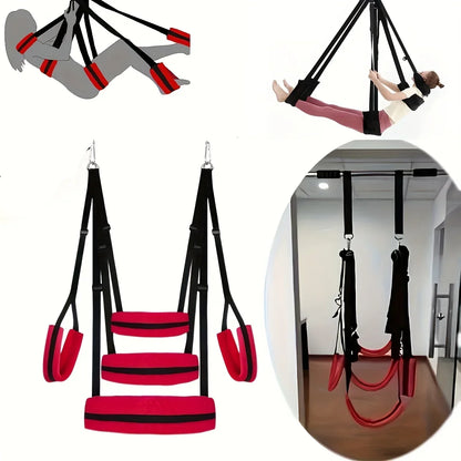 1 Adjustable Yoga Band, Multifunctional Fitness Accessories for Enhanced Flexibility and Home Workouts