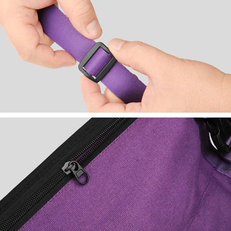 Multifunctional Yoga Mat Bag Carrier Yoga train Holder Full-zip Exercise Carrier Bag Easy Access Zipper Adjustable Strap