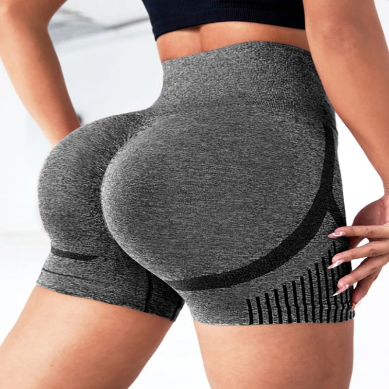 Yoga Leggings Europe and The United States Seamless High Elastic High Waist Quick Dry Leisure Sports Yoga Wear Shorts for Women