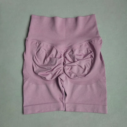 Yoga Shorts Women Sports Shorts Seamless Gym Workout Shorts High Waist Push Up Fitness Sports Shorts Cycling Shorts