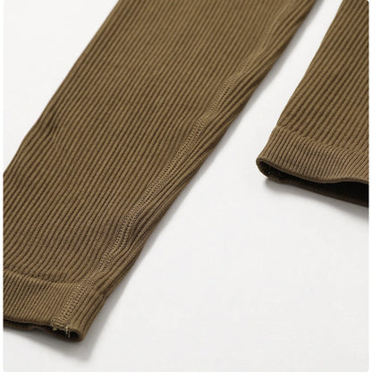 Yoga Set Women One-piece Yoga Suit Women Dance Romper Fitness Bodysuit Workout Siamese Sportswear Seamless Gym Sports Playsuit