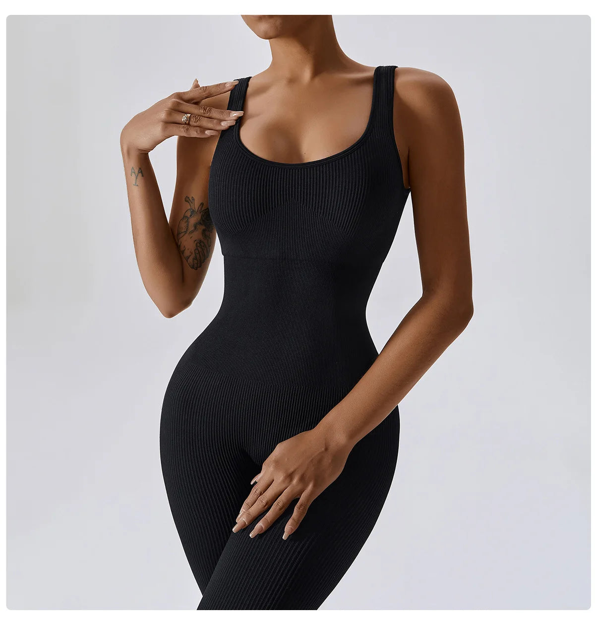 Yoga Set Women One-piece Yoga Suit Women Dance Romper Fitness Bodysuit Workout Siamese Sportswear Seamless Gym Sports Playsuit