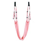 Adjustable Aerial Yoga Strap Elastic Stretch Door Hanging Yoga Belts Hammock Swing Fitness Handstand Rope Training Device Women
