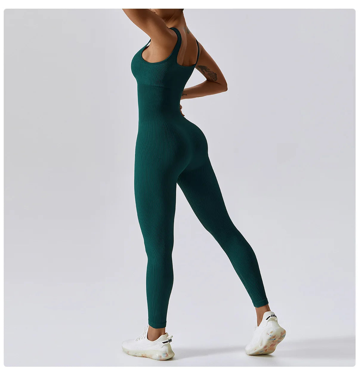 Yoga Set Women One-piece Yoga Suit Women Dance Romper Fitness Bodysuit Workout Siamese Sportswear Seamless Gym Sports Playsuit