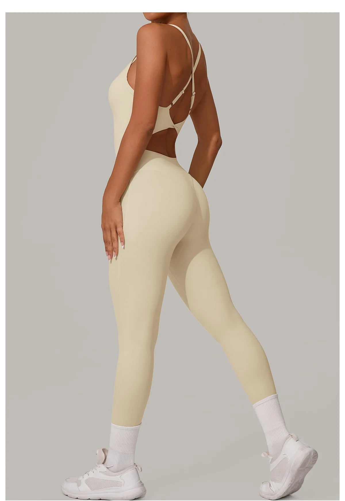 Yoga Set Women Tracksuit  Sports Jumpsuit Sexy Backless One-piece Suit Female Rompers Quick Dry Yoga Clothing Workout Bodysuits