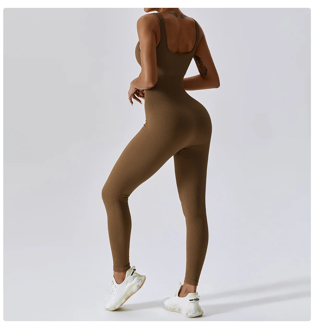 Yoga Set Women One-piece Yoga Suit Women Dance Romper Fitness Bodysuit Workout Siamese Sportswear Seamless Gym Sports Playsuit