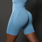 Yoga Shorts Women Sports Shorts Seamless Gym Workout Shorts High Waist Push Up Fitness Sports Shorts Cycling Shorts