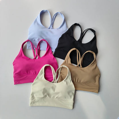 Yoga Suit for Women High-end Sexy Fashionable Slimming Hip Lifting Sports Fitness Bras and Leggings Tank Top Breathable Set