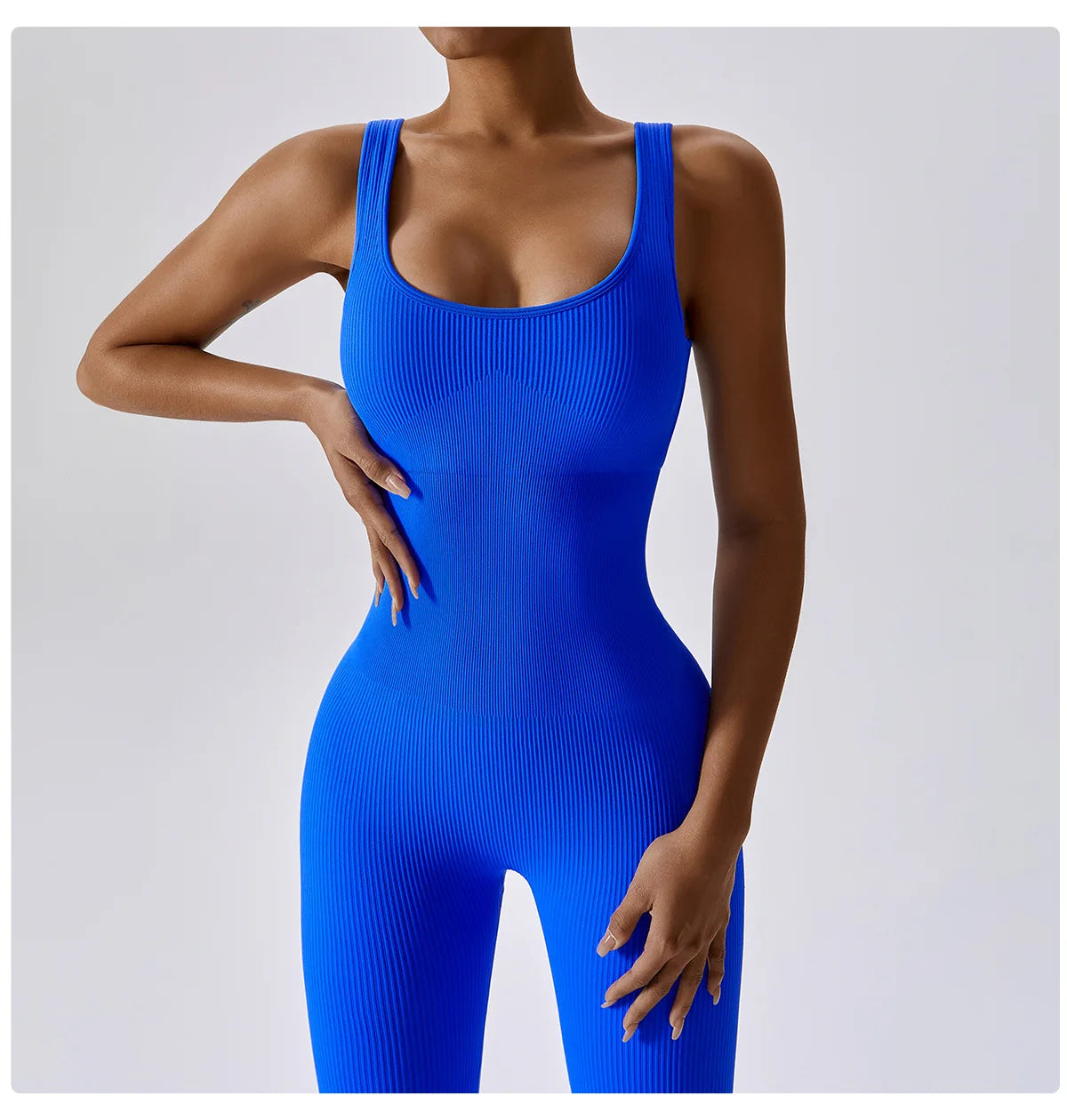 Yoga Set Women One-piece Yoga Suit Women Dance Romper Fitness Bodysuit Workout Siamese Sportswear Seamless Gym Sports Playsuit
